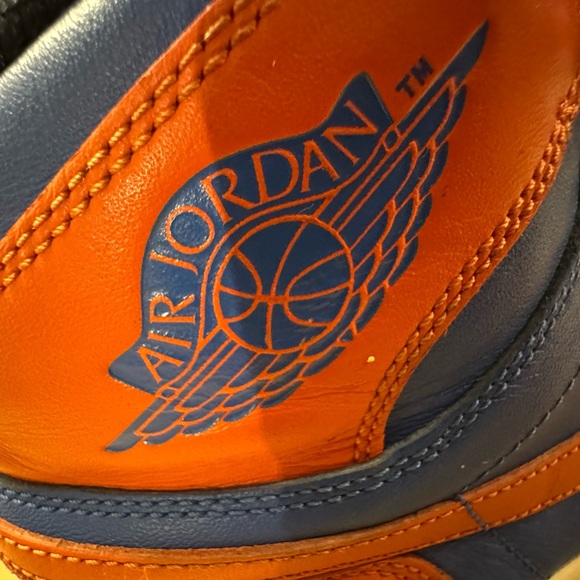 Jordan Sneakers - Blue and Orange - Picture 6 of 16